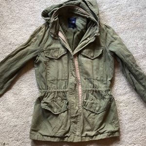 Madewell Olive Green military jacket
